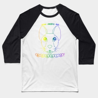 You Make Me Boggle! (Rainbow Version) Baseball T-Shirt